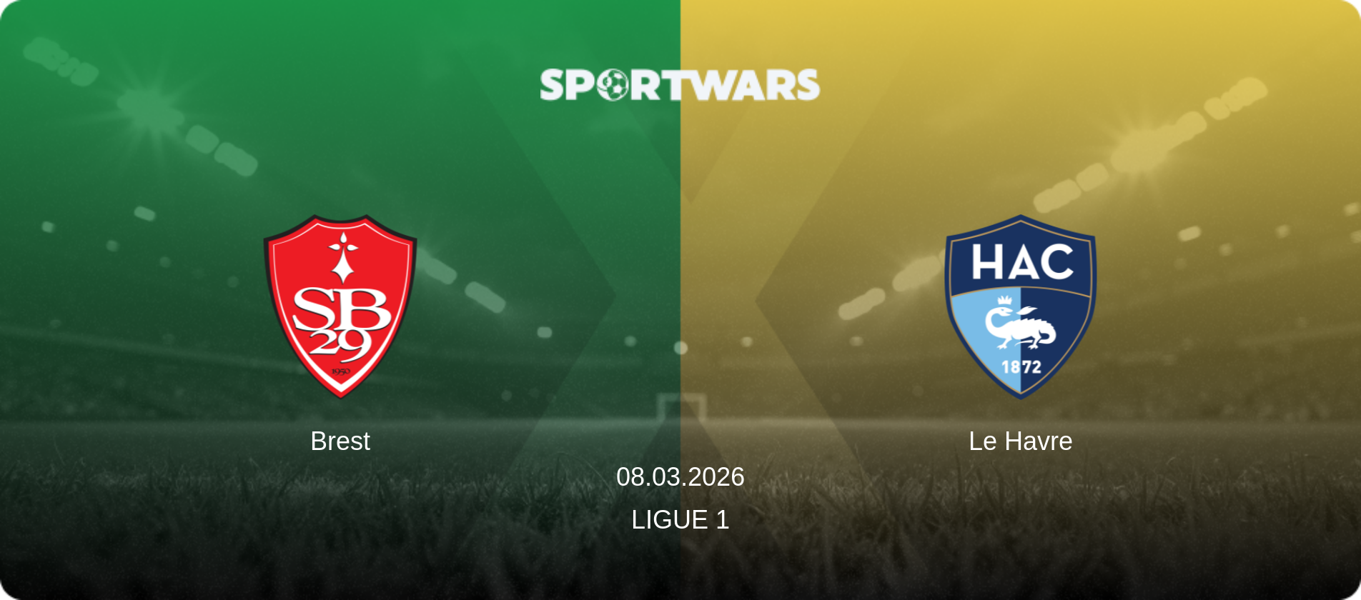 Brest — Le Havre, 08.03.2026 — Ligue 1 (match preview)