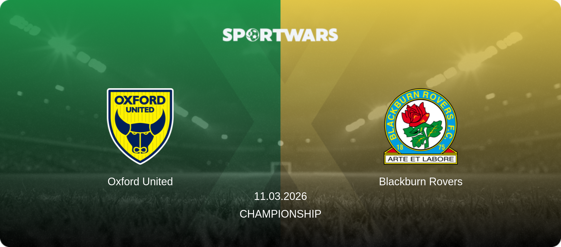 Oxford United — Blackburn Rovers, 11.03.2026 — Championship (match preview)