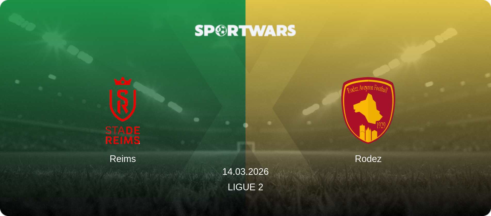 Reims — Rodez, 14.03.2026 — Ligue 2 (match preview)
