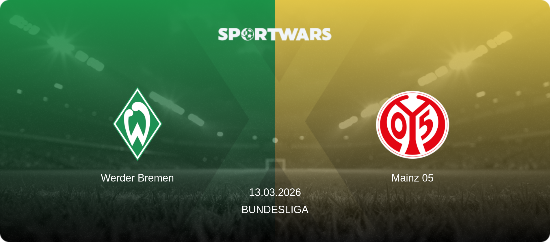 Werder Bremen — Mainz 05, 13.03.2026 — Bundesliga (match preview)