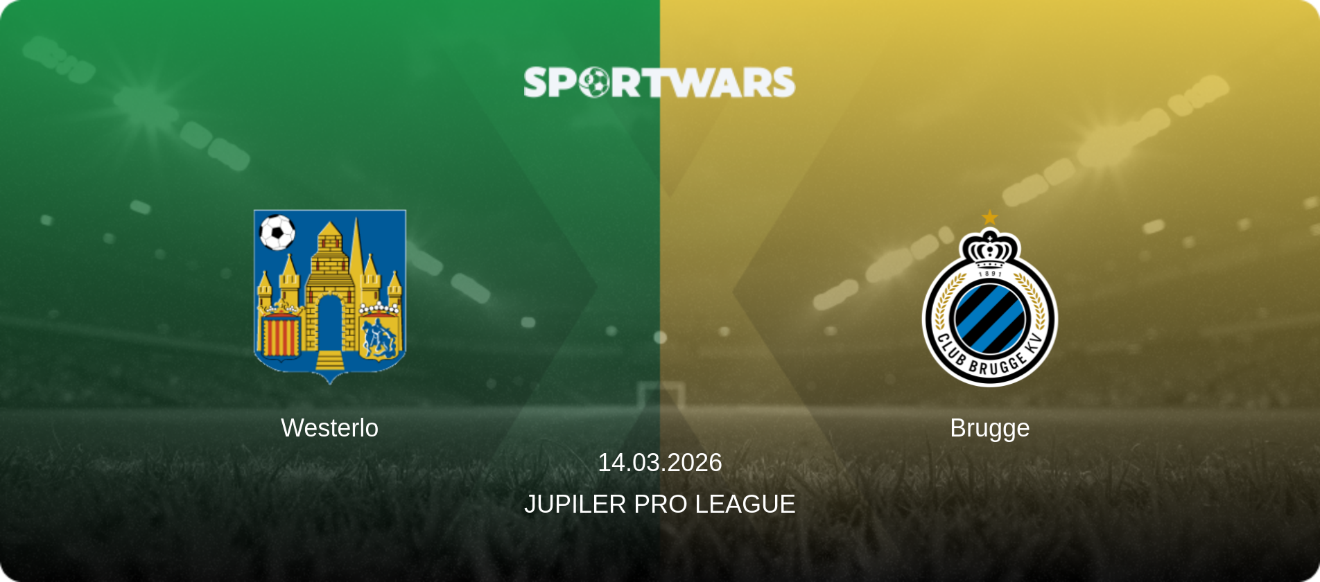 Westerlo — Brugge, 14.03.2026 — Jupiler Pro League (match preview)