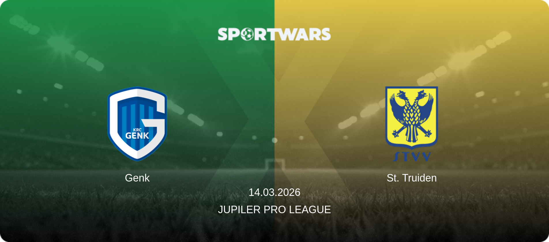 Genk — St. Truiden, 14.03.2026 — Jupiler Pro League (match preview)