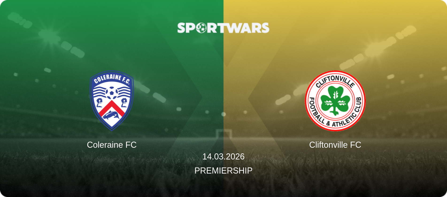 Coleraine FC — Cliftonville FC, 14.03.2026 — Premiership (match preview)