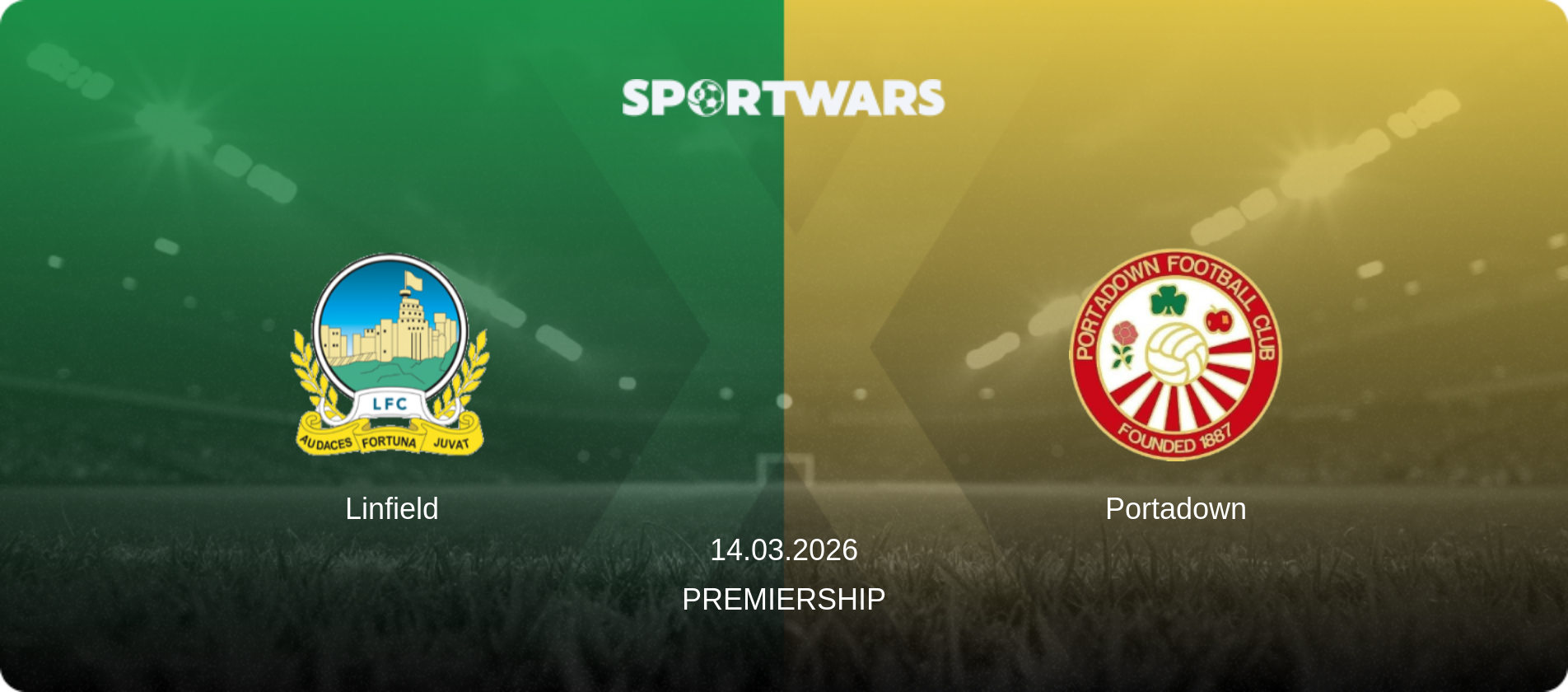 Linfield — Portadown, 14.03.2026 — Premiership (match preview)