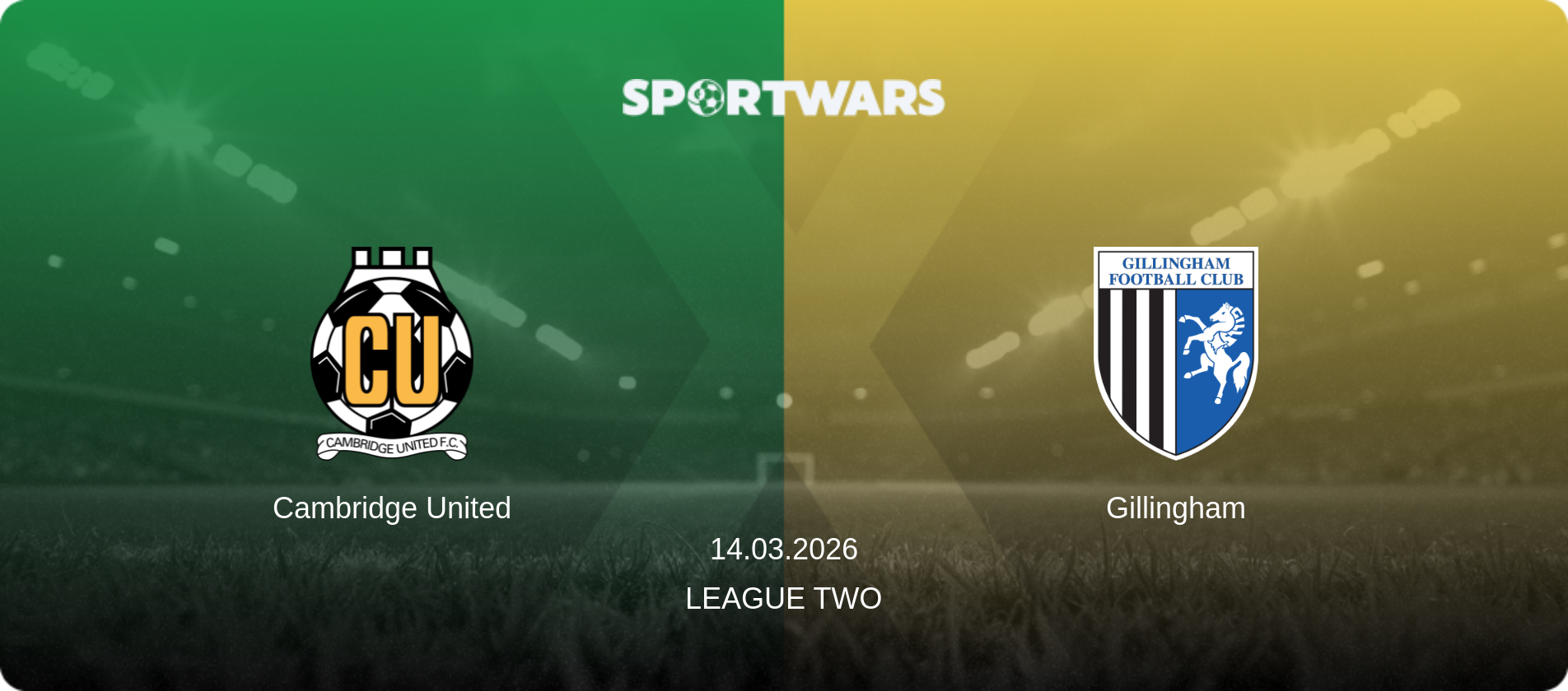 Cambridge United — Gillingham, 14.03.2026 — League Two (match preview)