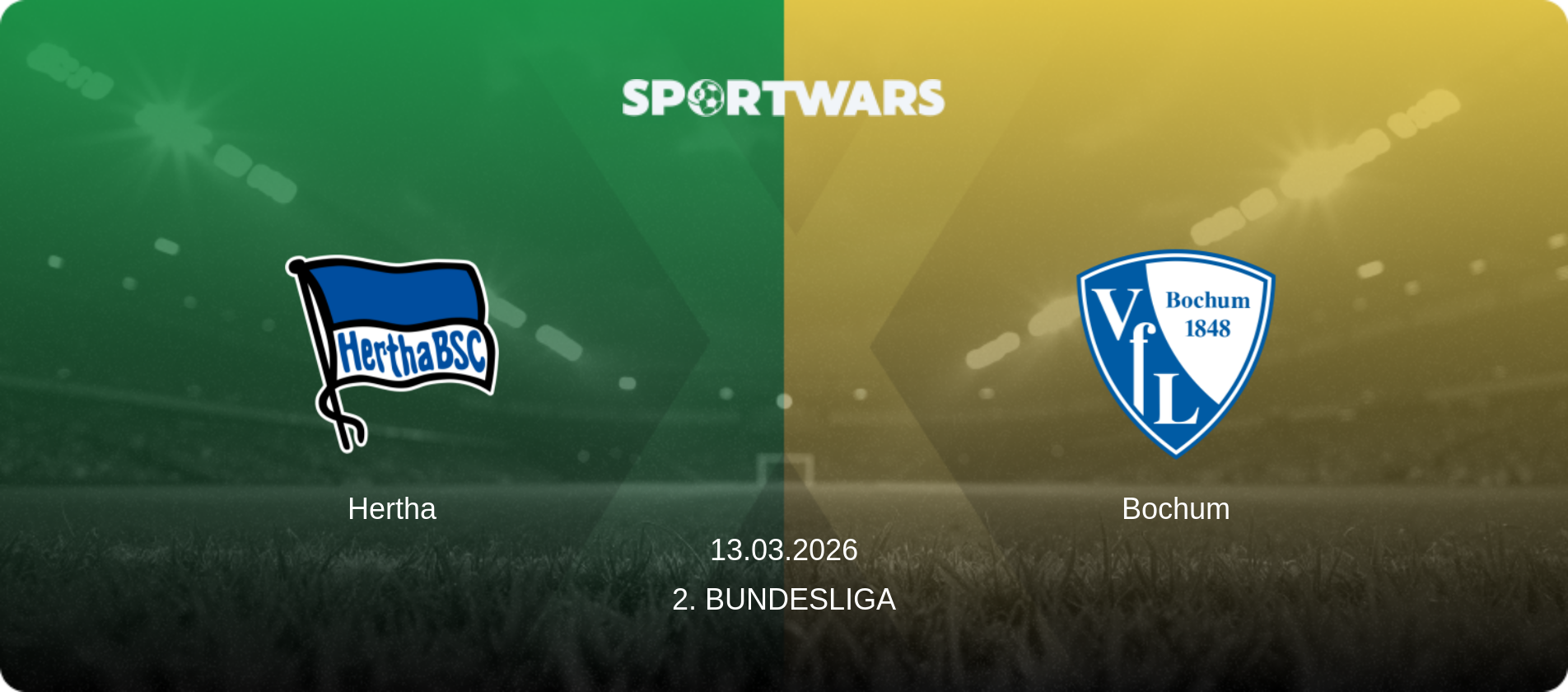 Hertha — Bochum, 13.03.2026 — 2. Bundesliga (match preview)
