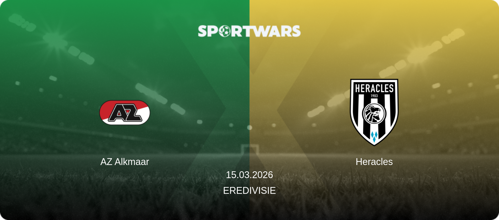 AZ Alkmaar — Heracles, 15.03.2026 — Eredivisie (match preview)