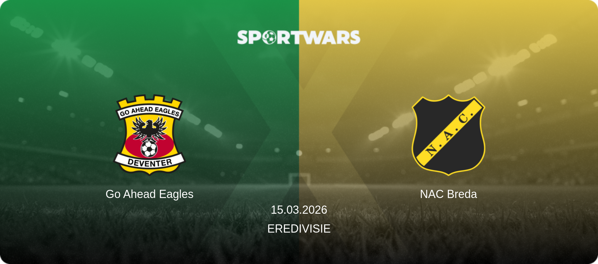 Go Ahead Eagles — NAC Breda, 15.03.2026 — Eredivisie (match preview)