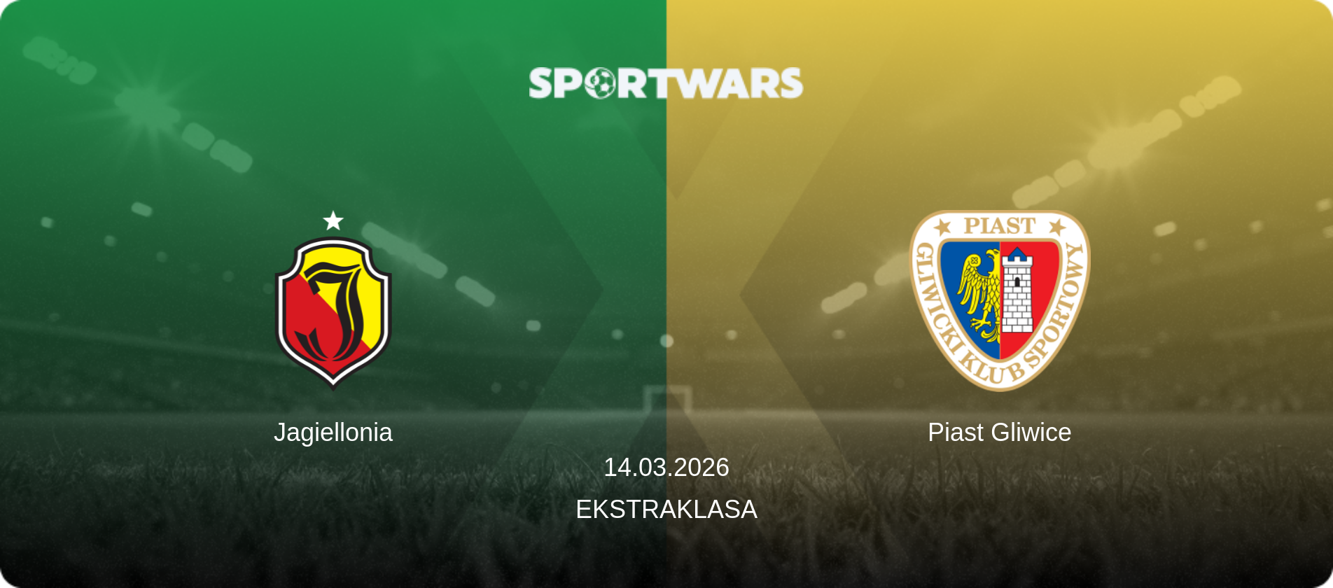 Jagiellonia — Piast Gliwice, 14.03.2026 — Ekstraklasa (match preview)