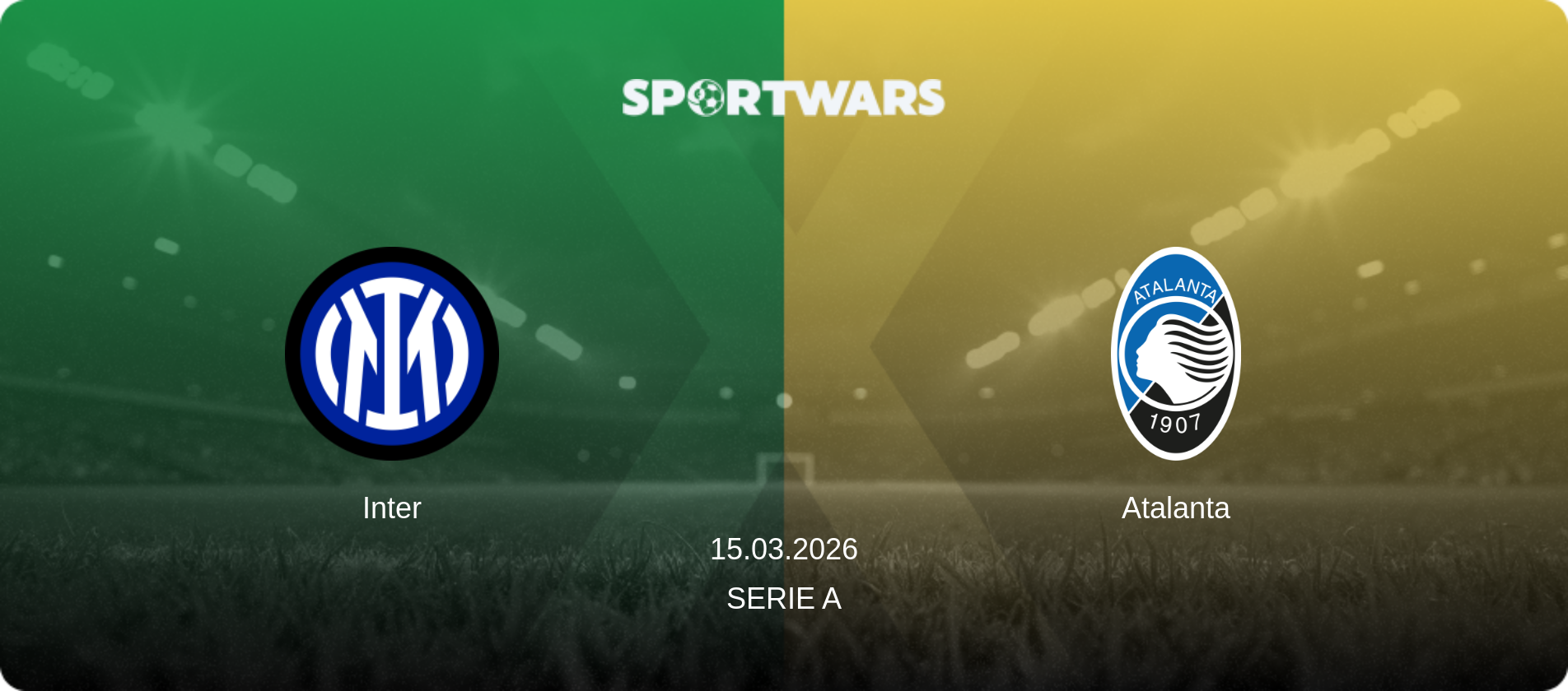Inter — Atalanta, 15.03.2026 — Serie A (match preview)