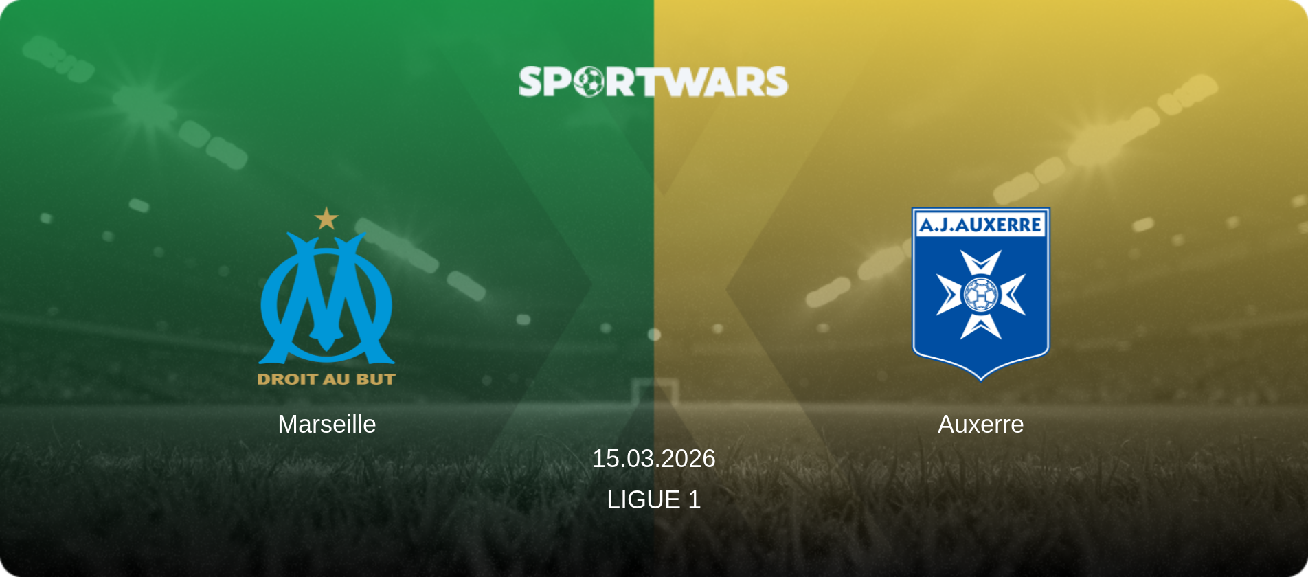Marseille — Auxerre, 15.03.2026 — Ligue 1 (match preview)