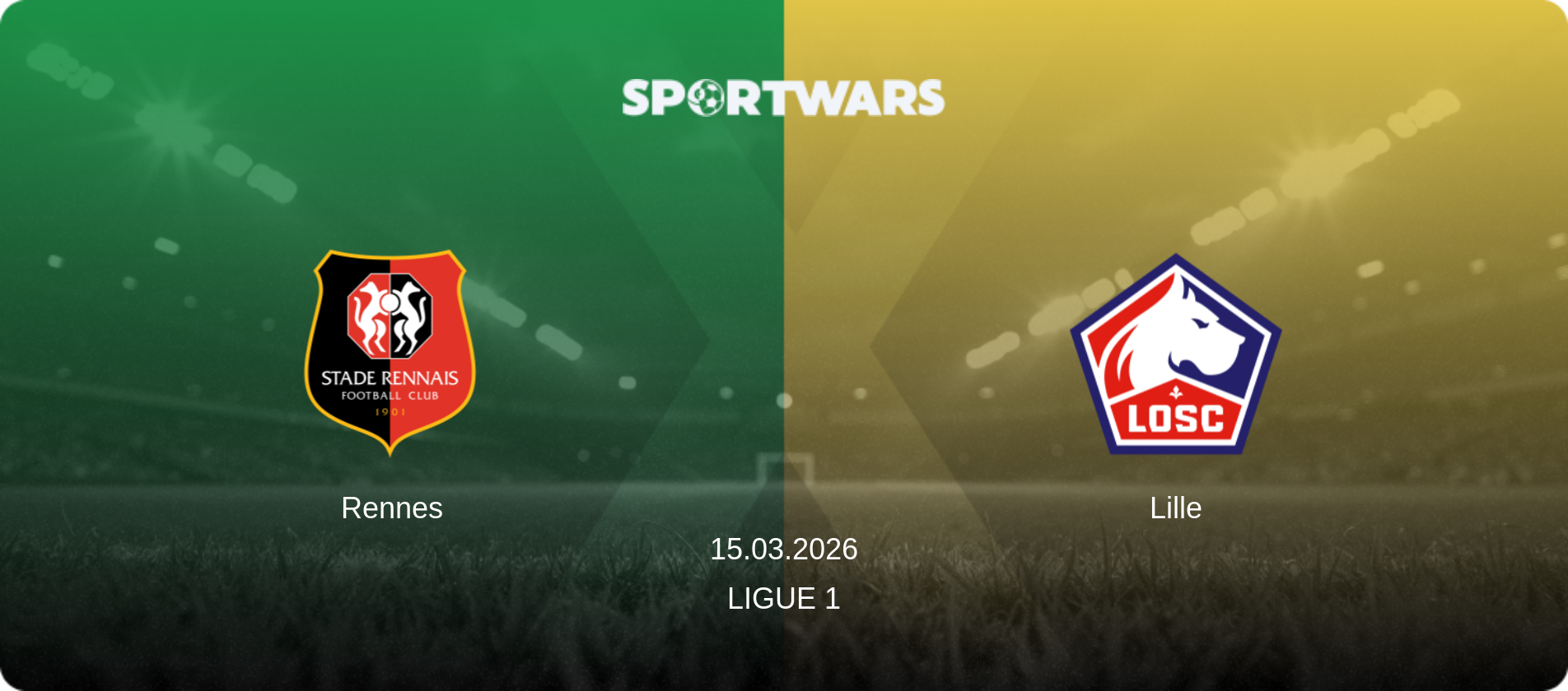 Rennes — Lille, 15.03.2026 — Ligue 1 (match preview)