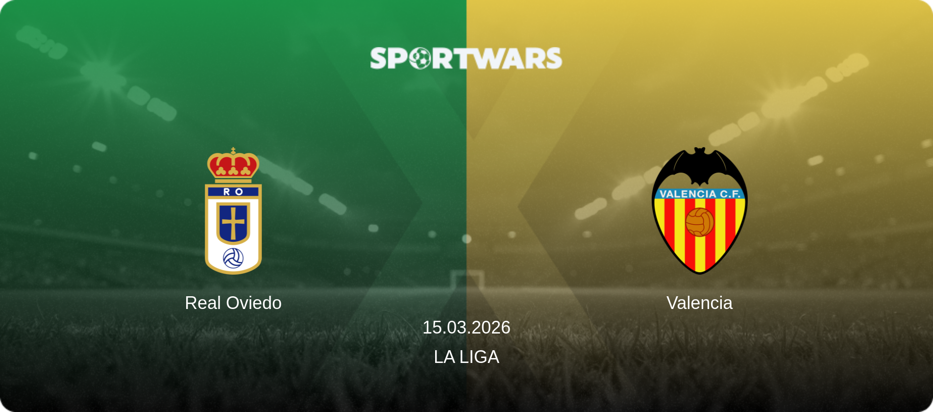 Real Oviedo — Valencia, 15.03.2026 — La Liga (match preview)