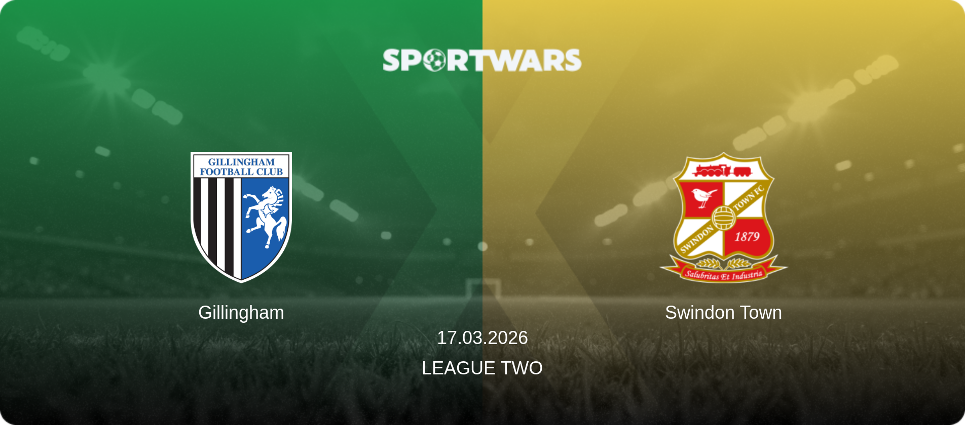 Gillingham — Swindon Town, 17.03.2026 — League Two (match preview)