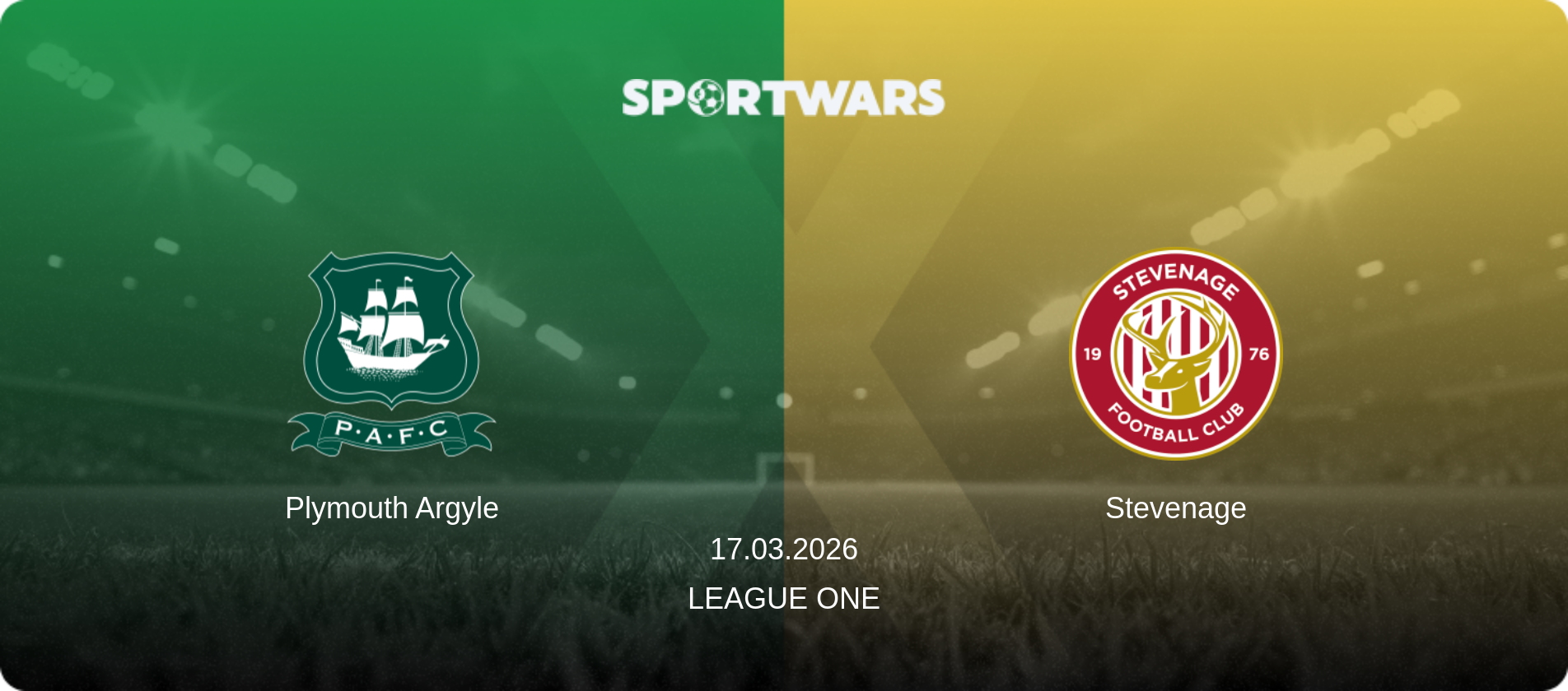 Plymouth Argyle — Stevenage, 17.03.2026 — League One (match preview)