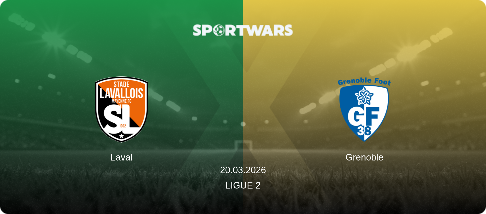 Laval — Grenoble, 20.03.2026 — Ligue 2 (match preview)