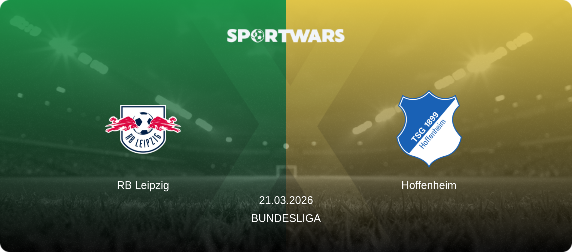 RB Leipzig — Hoffenheim, 21.03.2026 — Bundesliga (match preview)
