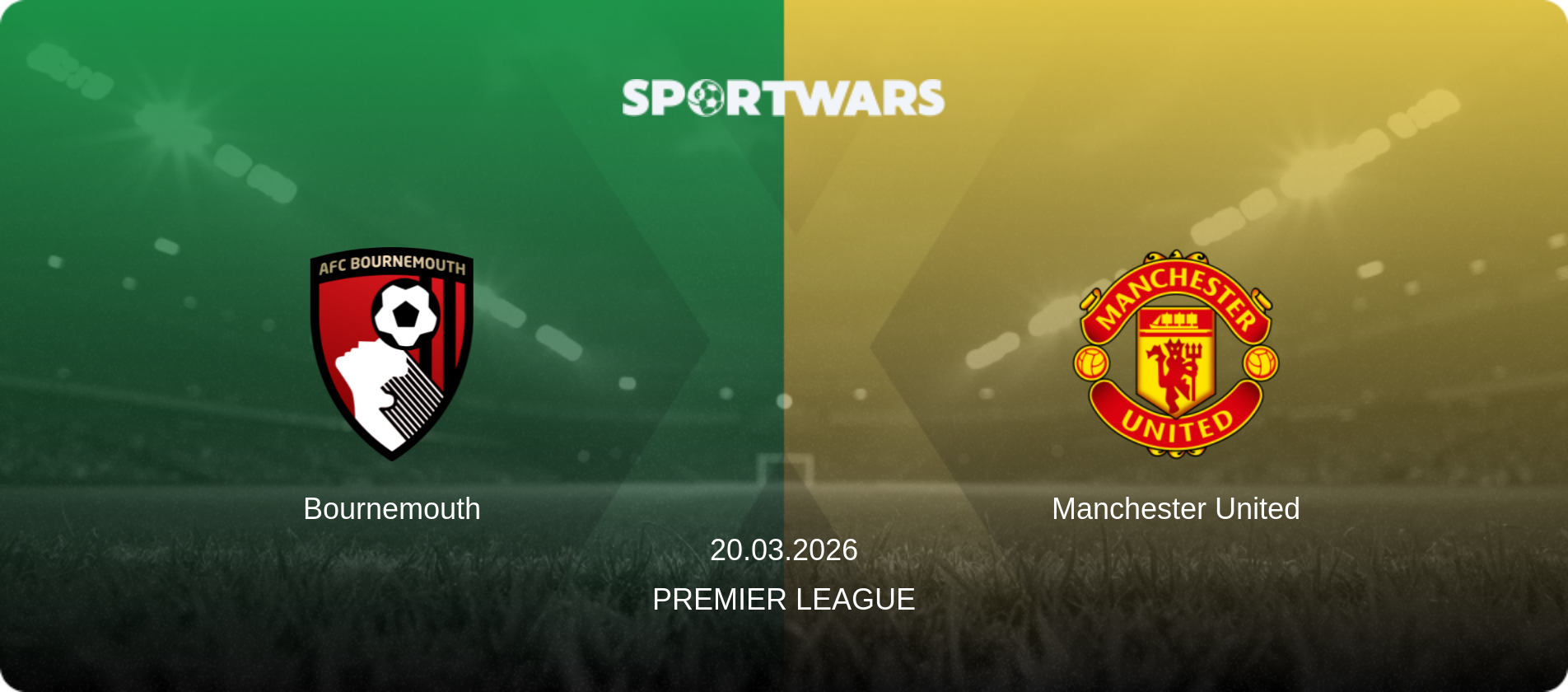 Bournemouth — Manchester United, 20.03.2026 — Premier League (match preview)