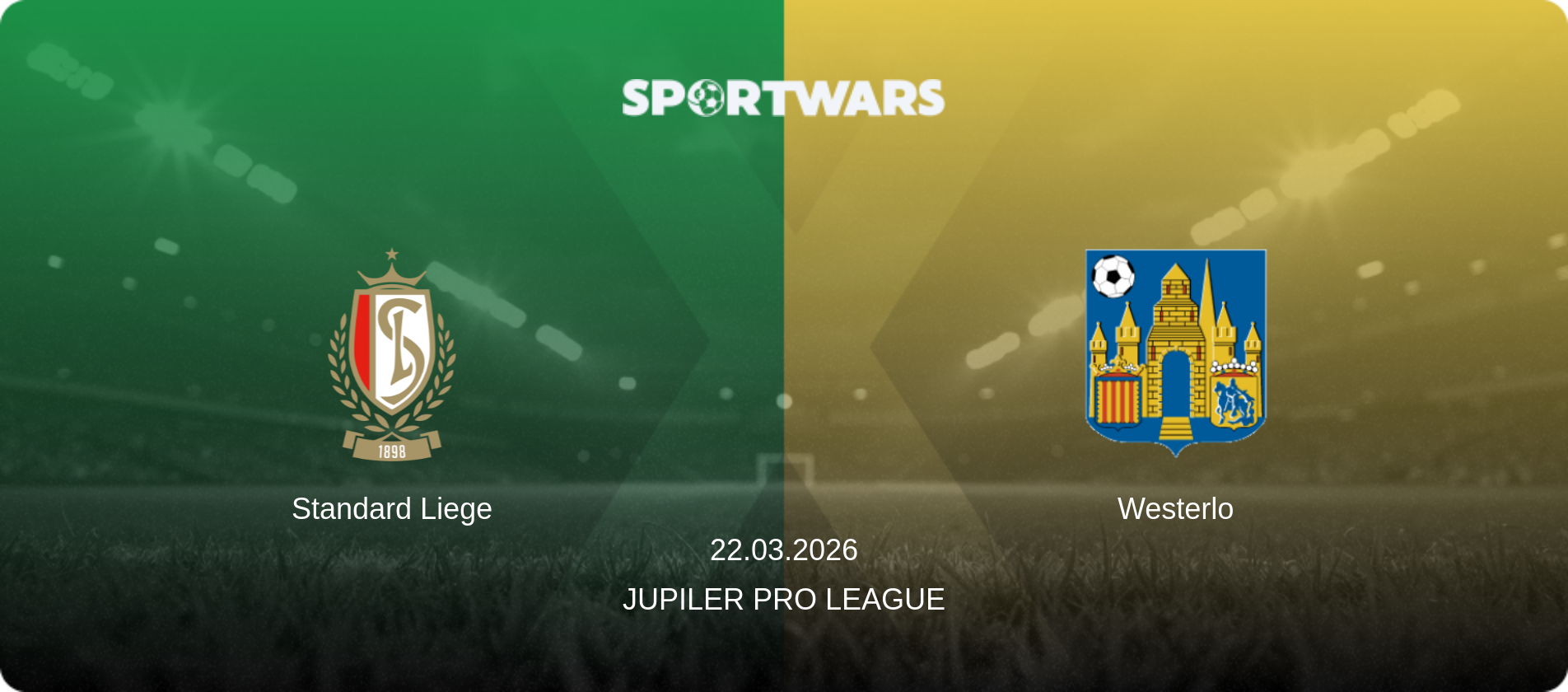 Standard Liege — Westerlo, 22.03.2026 — Jupiler Pro League (match preview)