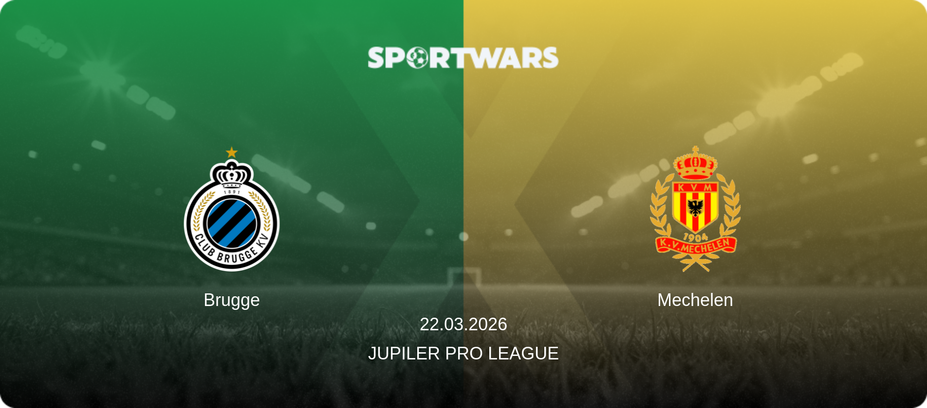 Brugge — Mechelen, 22.03.2026 — Jupiler Pro League (match preview)