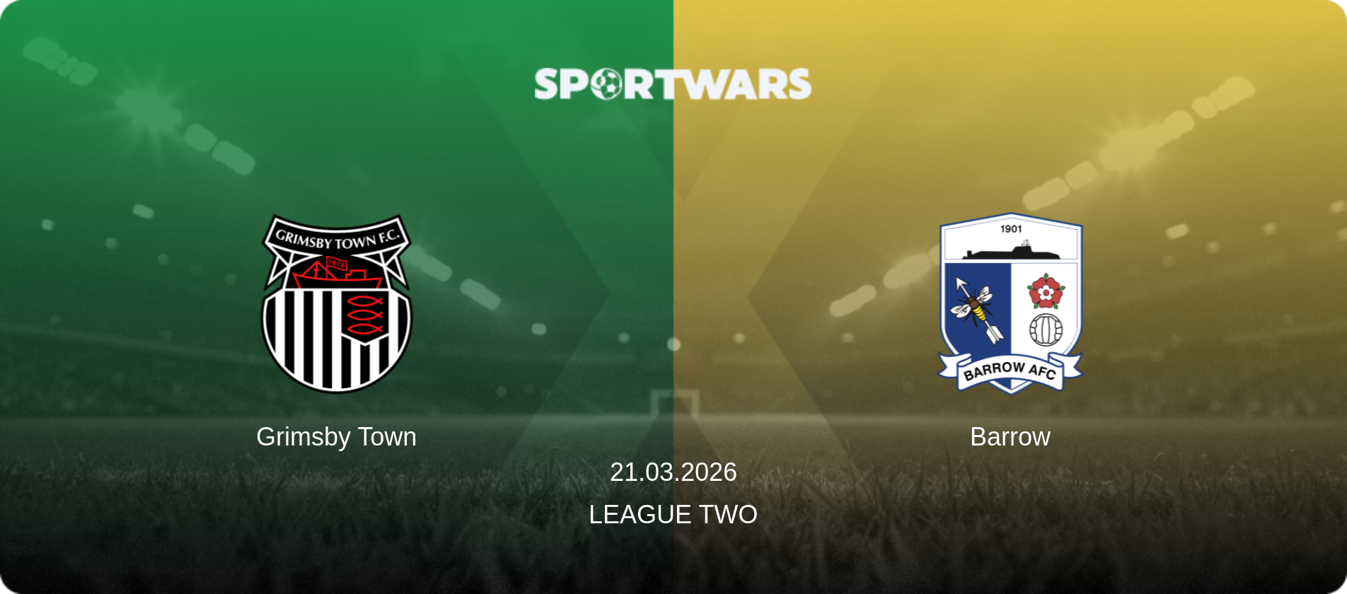 Grimsby Town — Barrow, 21.03.2026 — League Two (match preview)