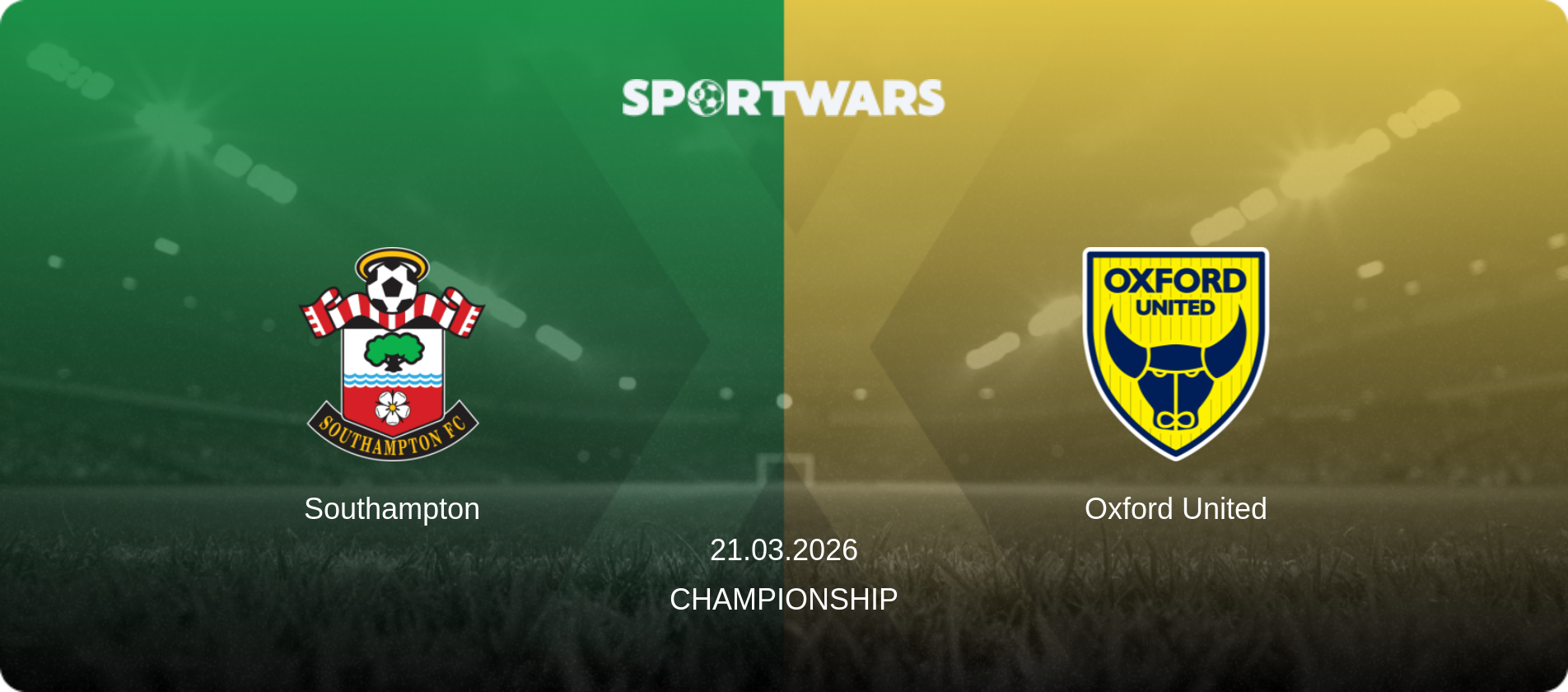 Southampton — Oxford United, 21.03.2026 — Championship (match preview)