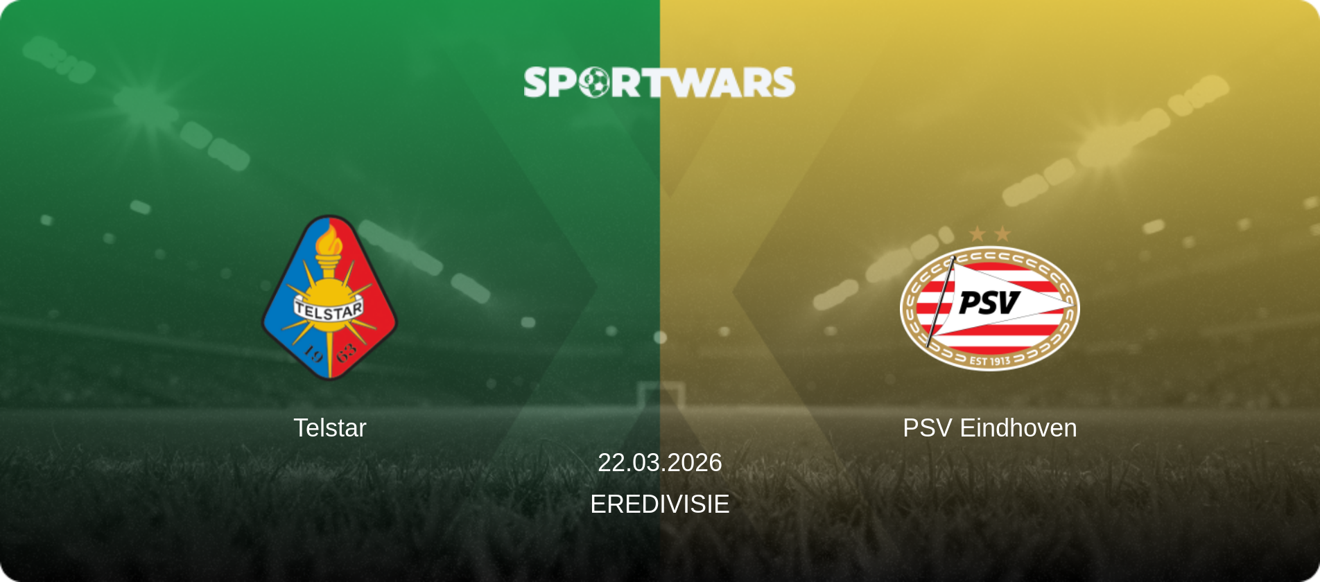 Telstar — PSV Eindhoven, 22.03.2026 — Eredivisie (match preview)