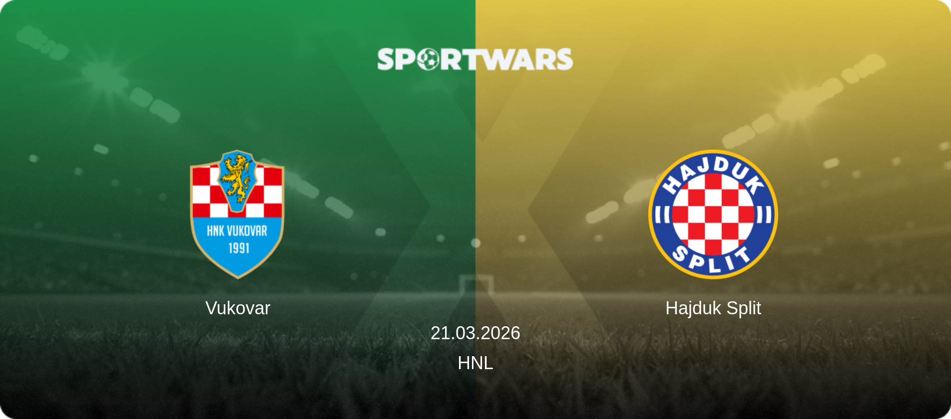 Vukovar — Hajduk Split, 21.03.2026 — HNL (match preview)
