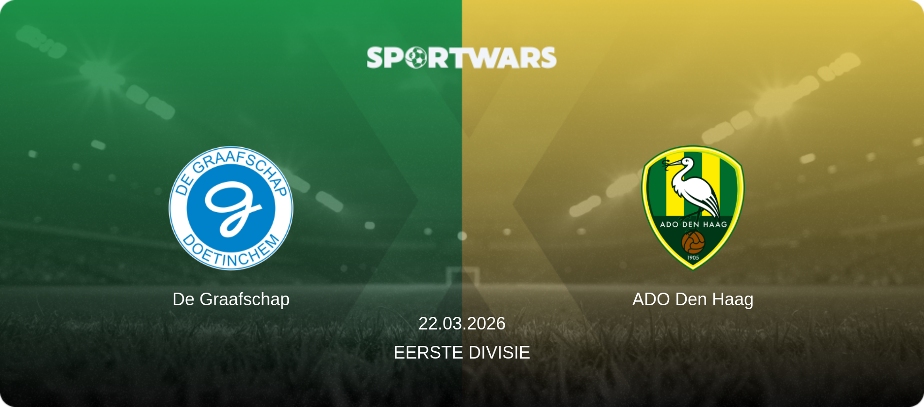 De Graafschap — ADO Den Haag, 22.03.2026 — Eerste Divisie (match preview)