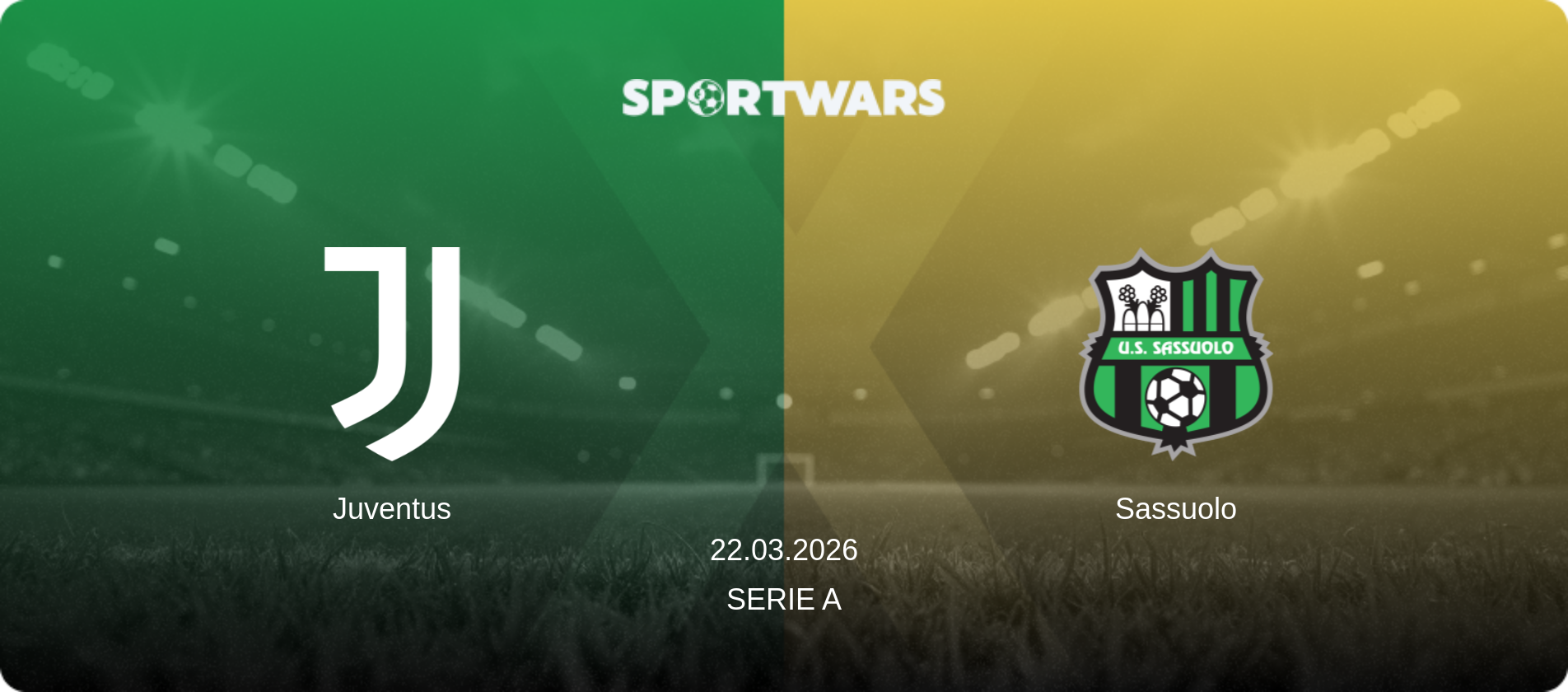 Juventus — Sassuolo, 22.03.2026 — Serie A (match preview)