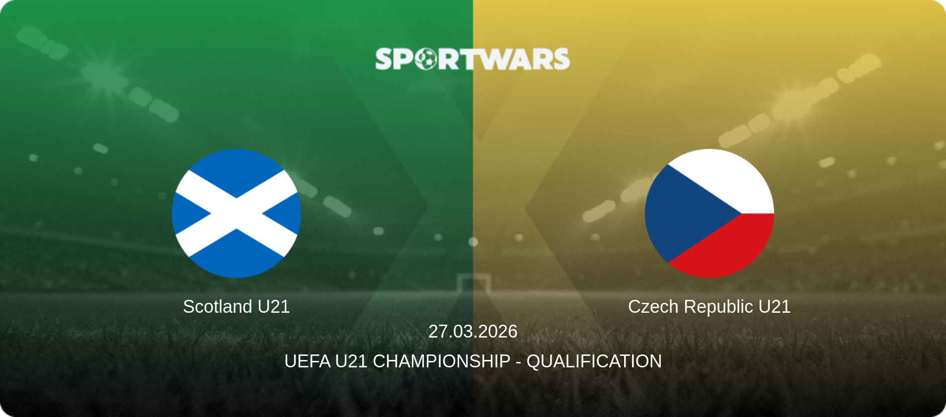 Scotland U21 — Czech Republic U21, 27.03.2026 — UEFA U21 Championship - Qualification (match preview)