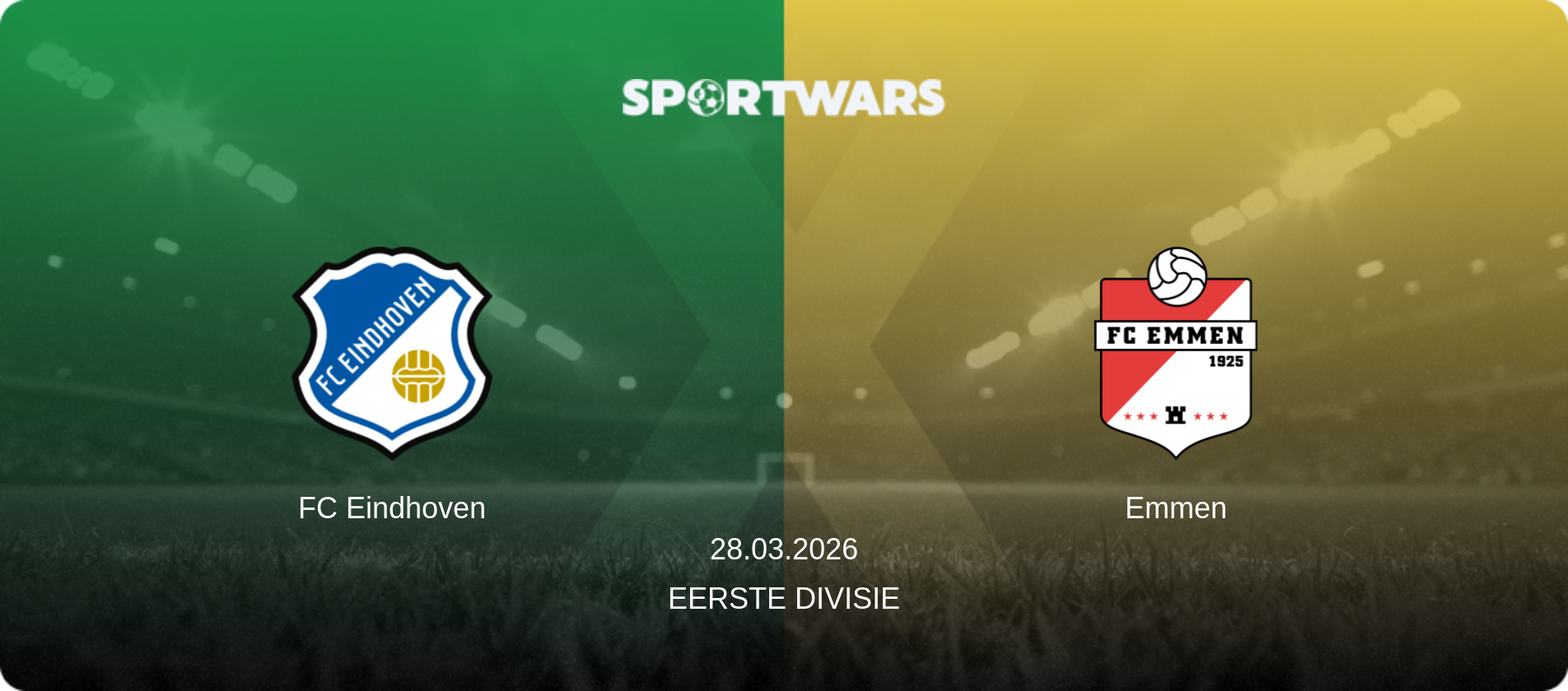 FC Eindhoven — Emmen, 28.03.2026 — Eerste Divisie (match preview)