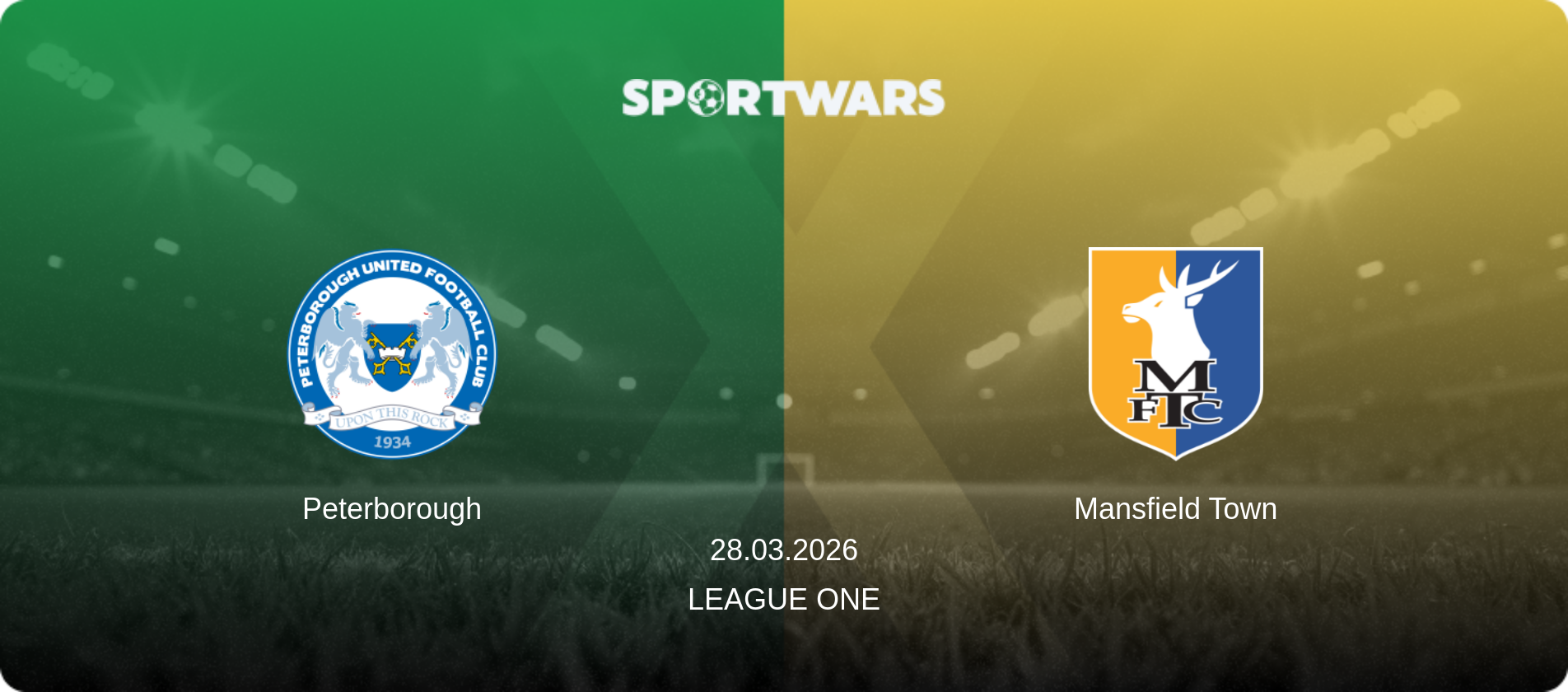 Peterborough — Mansfield Town, 28.03.2026 — League One (match preview)