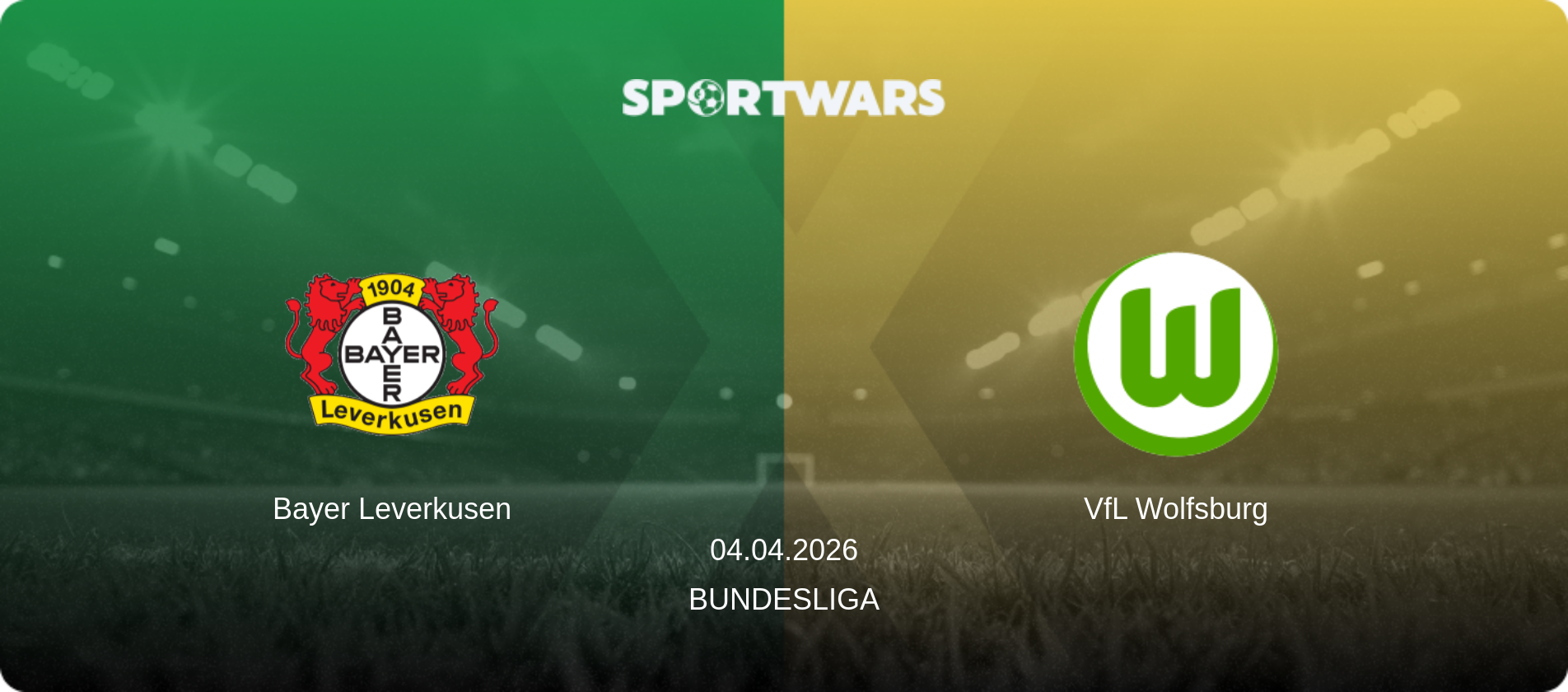 Bayer Leverkusen — VfL Wolfsburg, 04.04.2026 — Bundesliga (match preview)