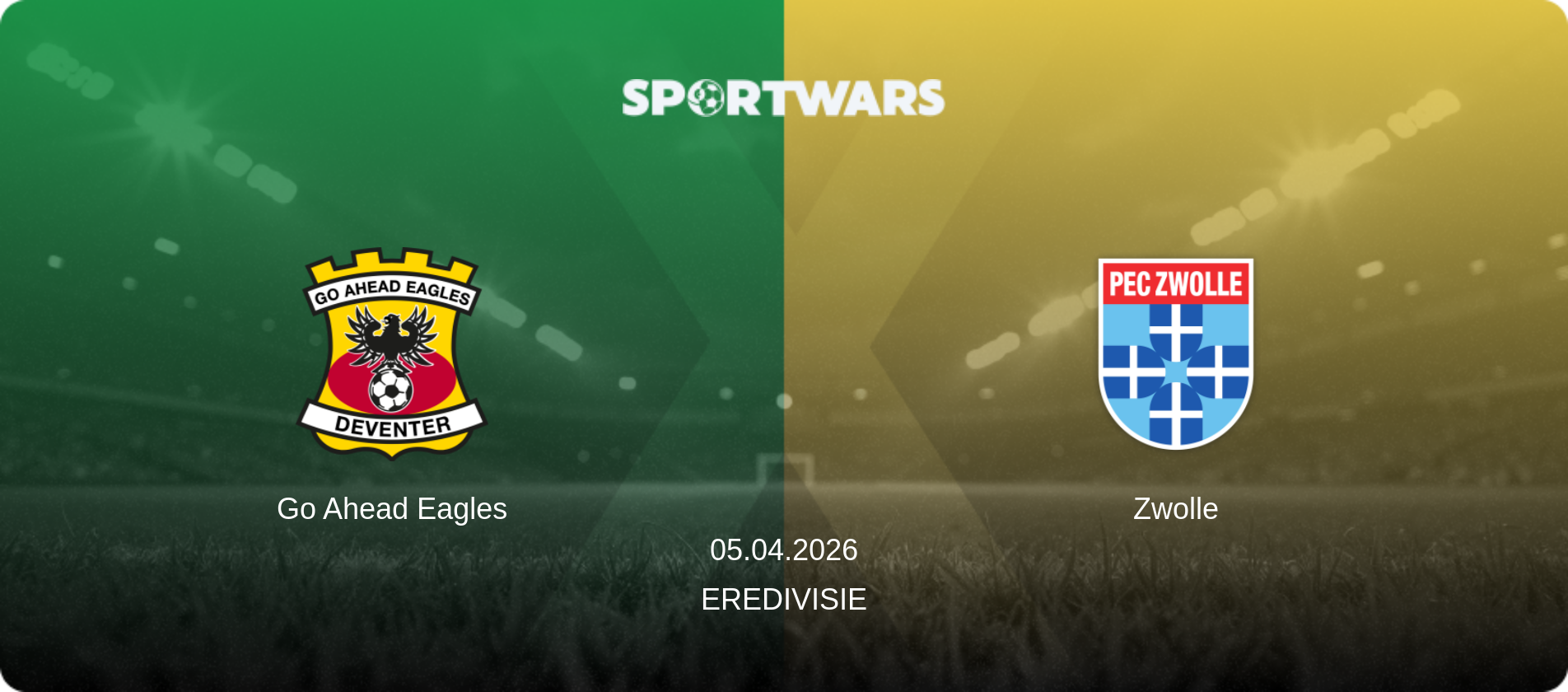 Go Ahead Eagles — Zwolle, 05.04.2026 — Eredivisie (match preview)