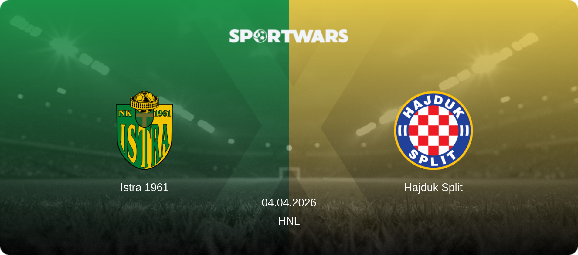 Istra 1961 — Hajduk Split, 04.04.2026 — HNL (match preview)