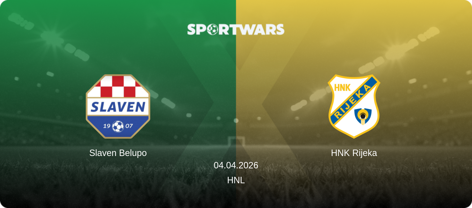 Slaven Belupo — HNK Rijeka, 04.04.2026 — HNL (match preview)