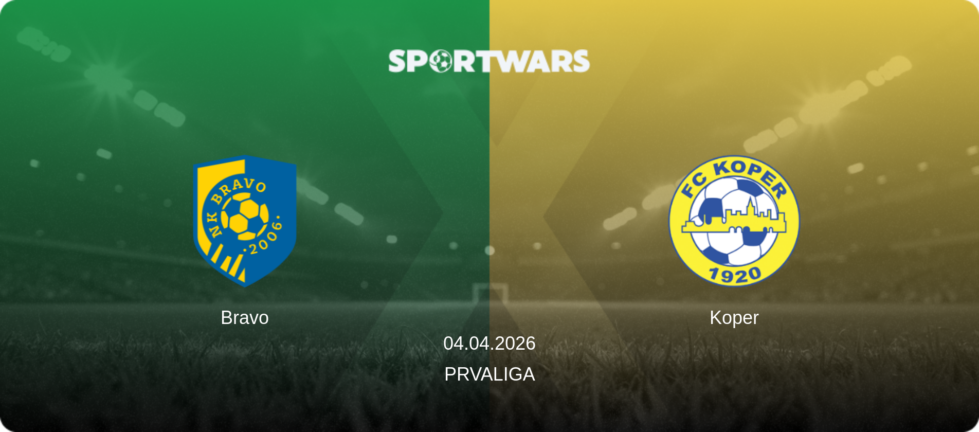 Bravo — Koper, 04.04.2026 — PrvaLiga (match preview)