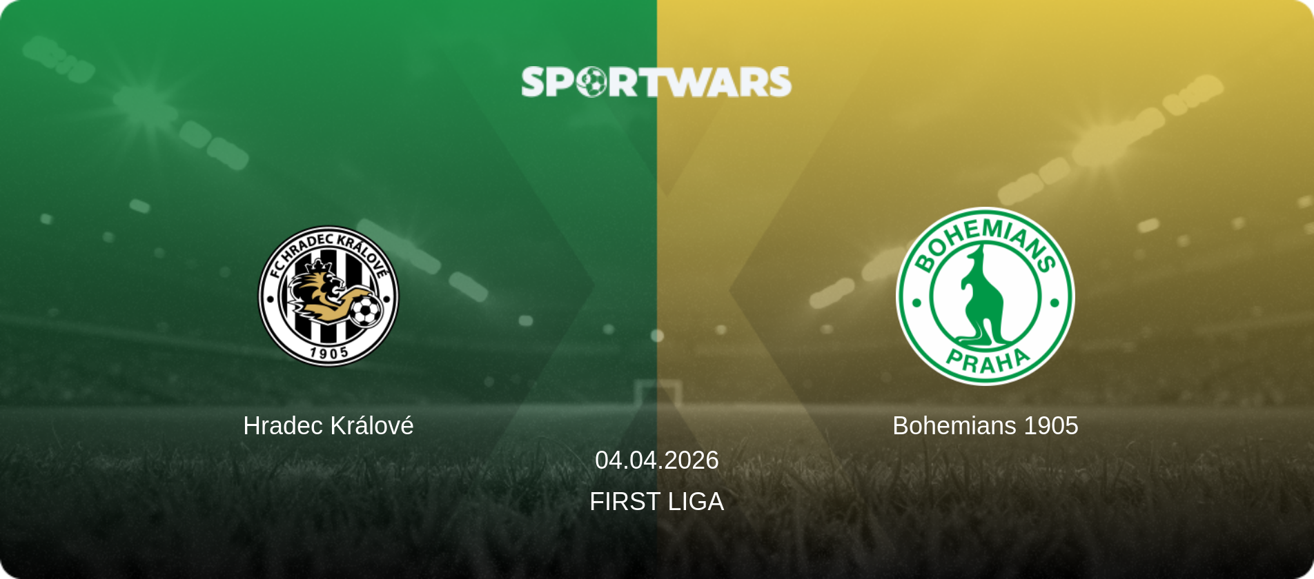 Hradec Králové — Bohemians 1905, 04.04.2026 — First Liga (match preview)