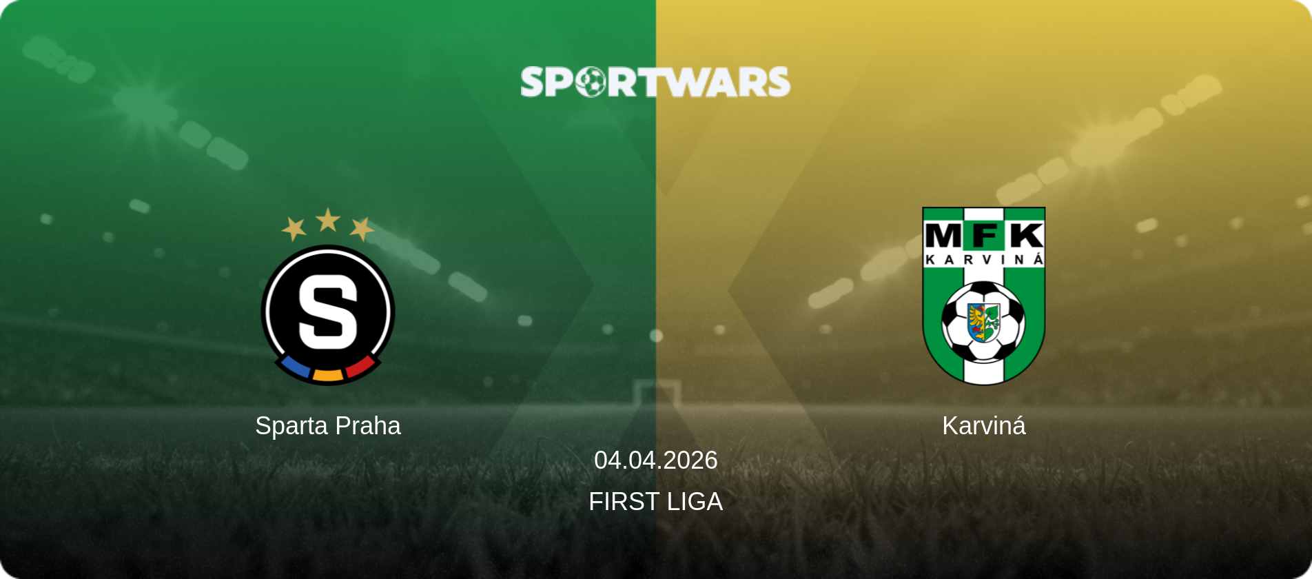 Sparta Praha — Karviná, 04.04.2026 — First Liga (match preview)