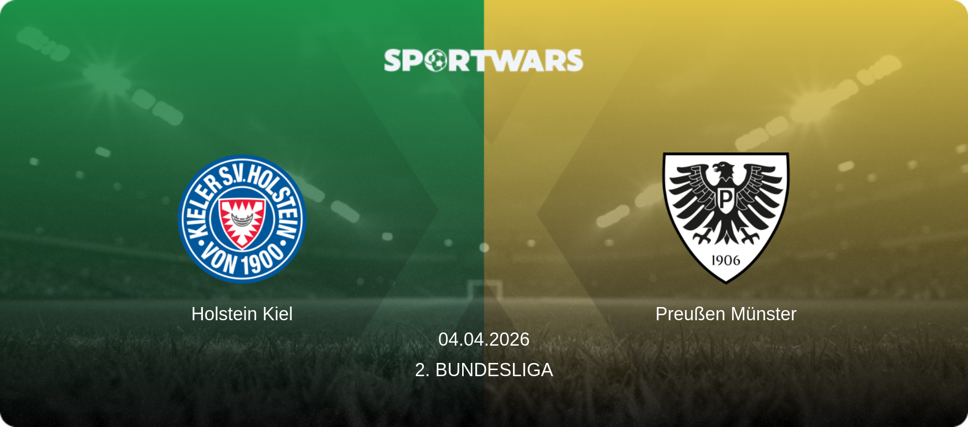 Holstein Kiel — Preußen Münster, 04.04.2026 — 2. Bundesliga (match preview)