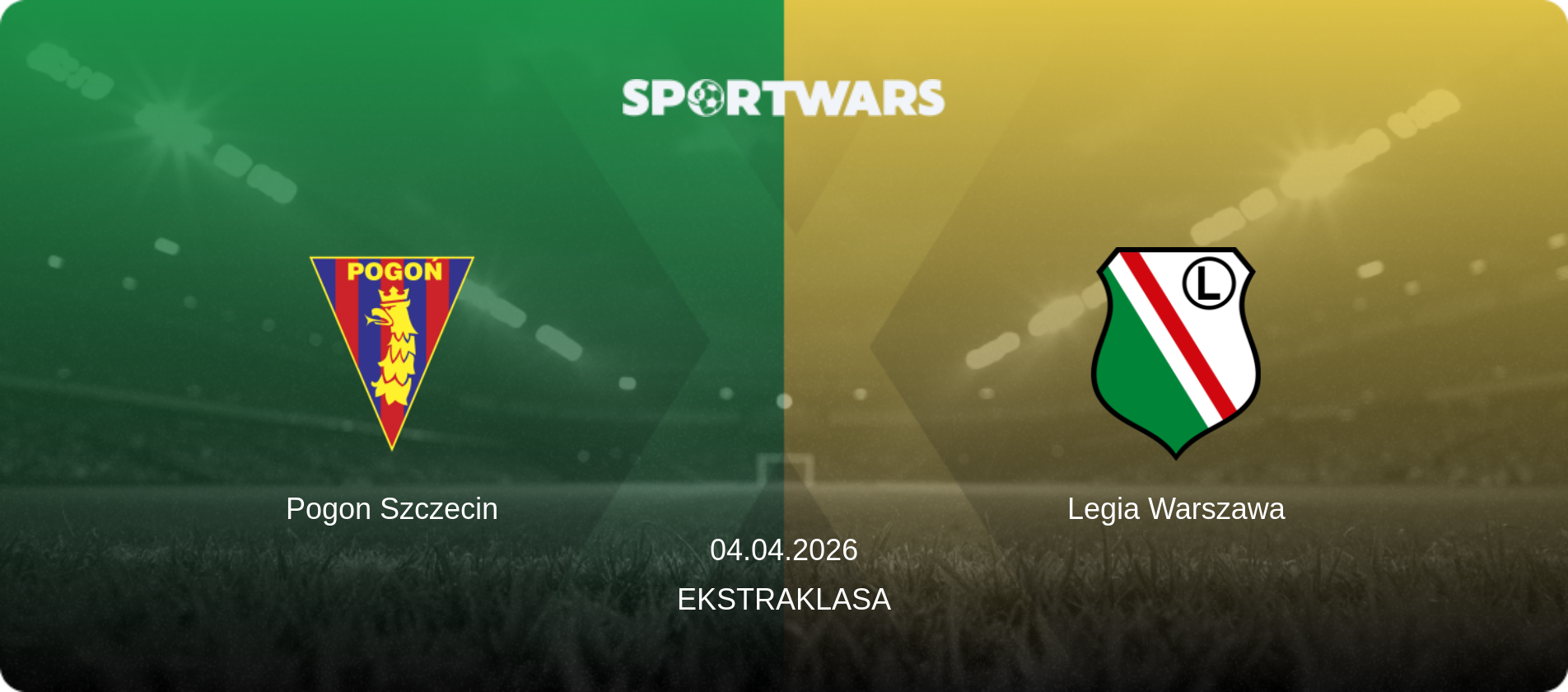 Pogon Szczecin — Legia Warszawa, 04.04.2026 — Ekstraklasa (match preview)