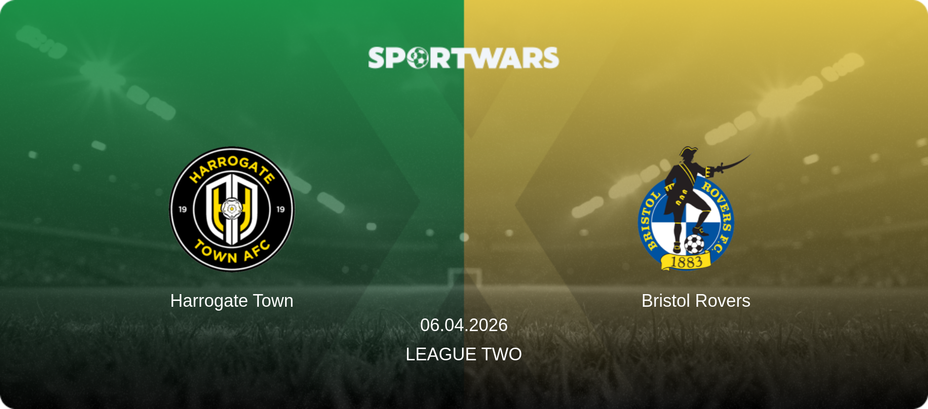 Harrogate Town — Bristol Rovers, 06.04.2026 — League Two (match preview)
