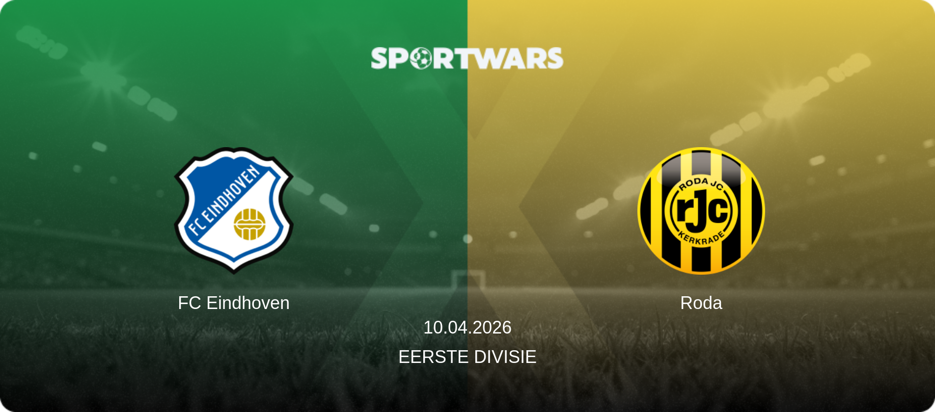 FC Eindhoven — Roda, 10.04.2026 — Eerste Divisie (match preview)
