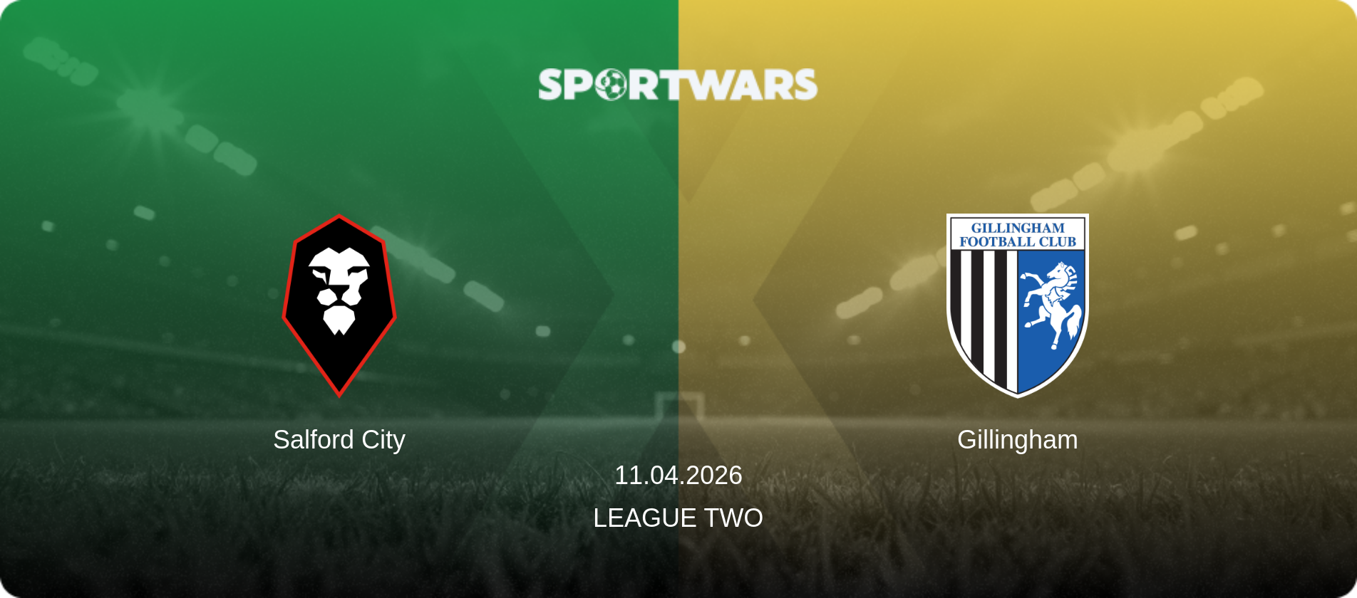 Salford City — Gillingham, 11.04.2026 — League Two (match preview)