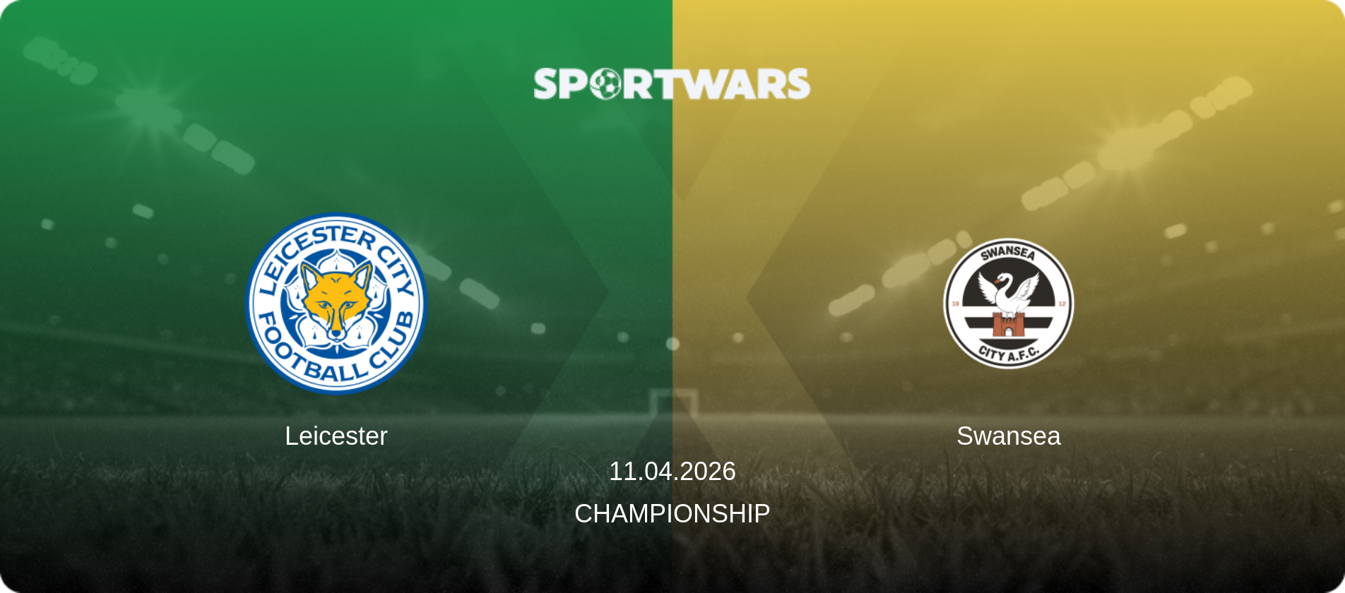 Leicester — Swansea, 11.04.2026 — Championship (match preview)
