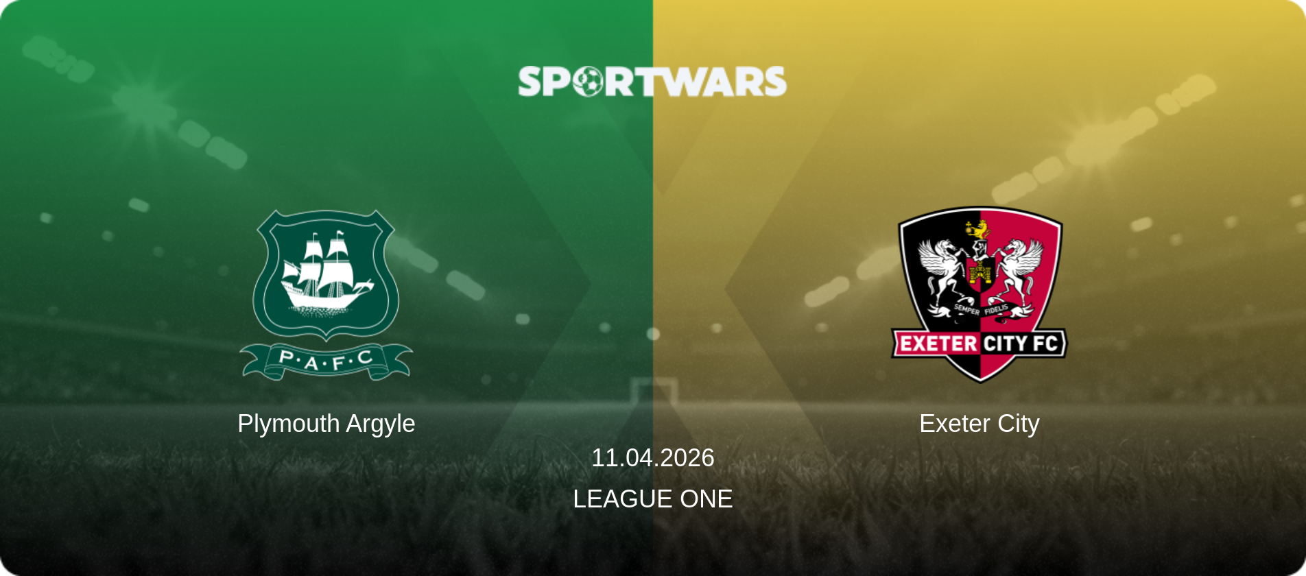 Plymouth Argyle — Exeter City, 11.04.2026 — League One (match preview)