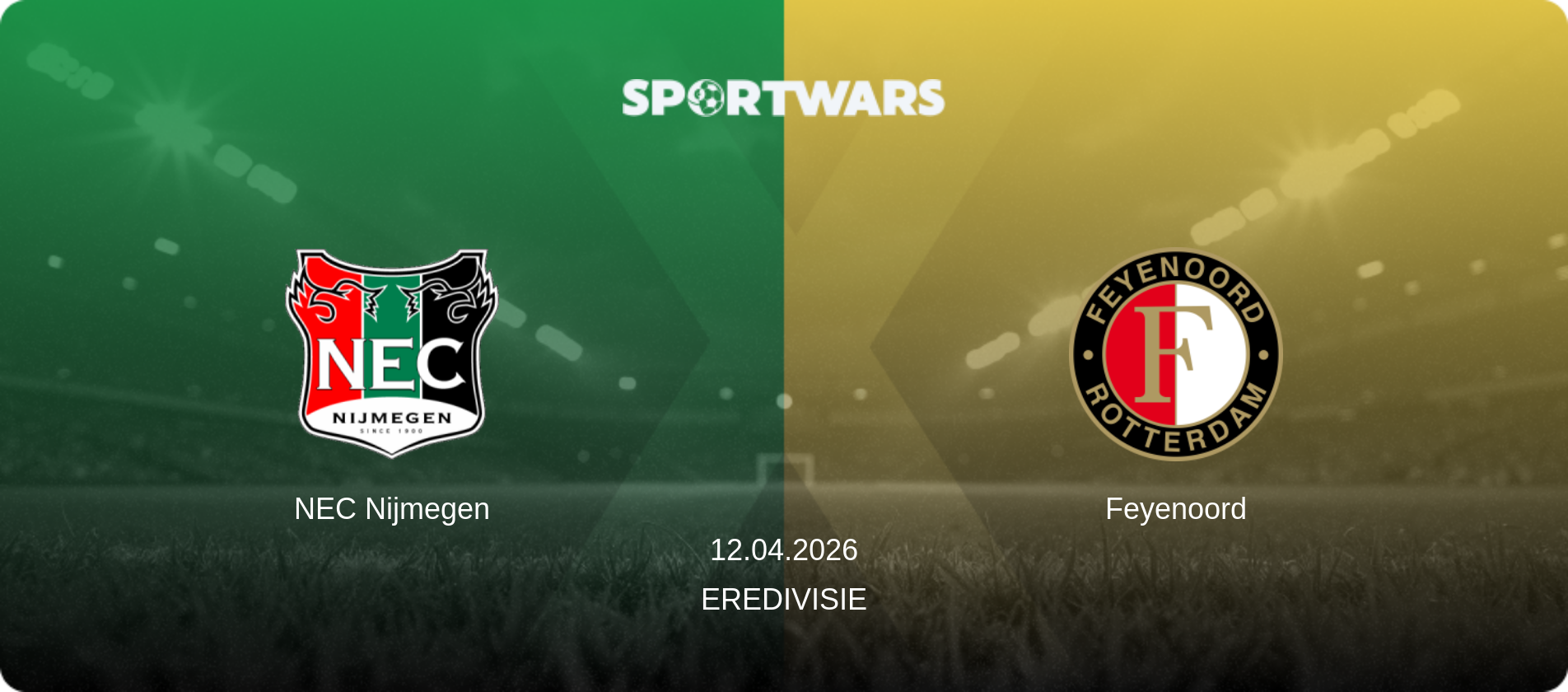 NEC Nijmegen — Feyenoord, 12.04.2026 — Eredivisie (match preview)