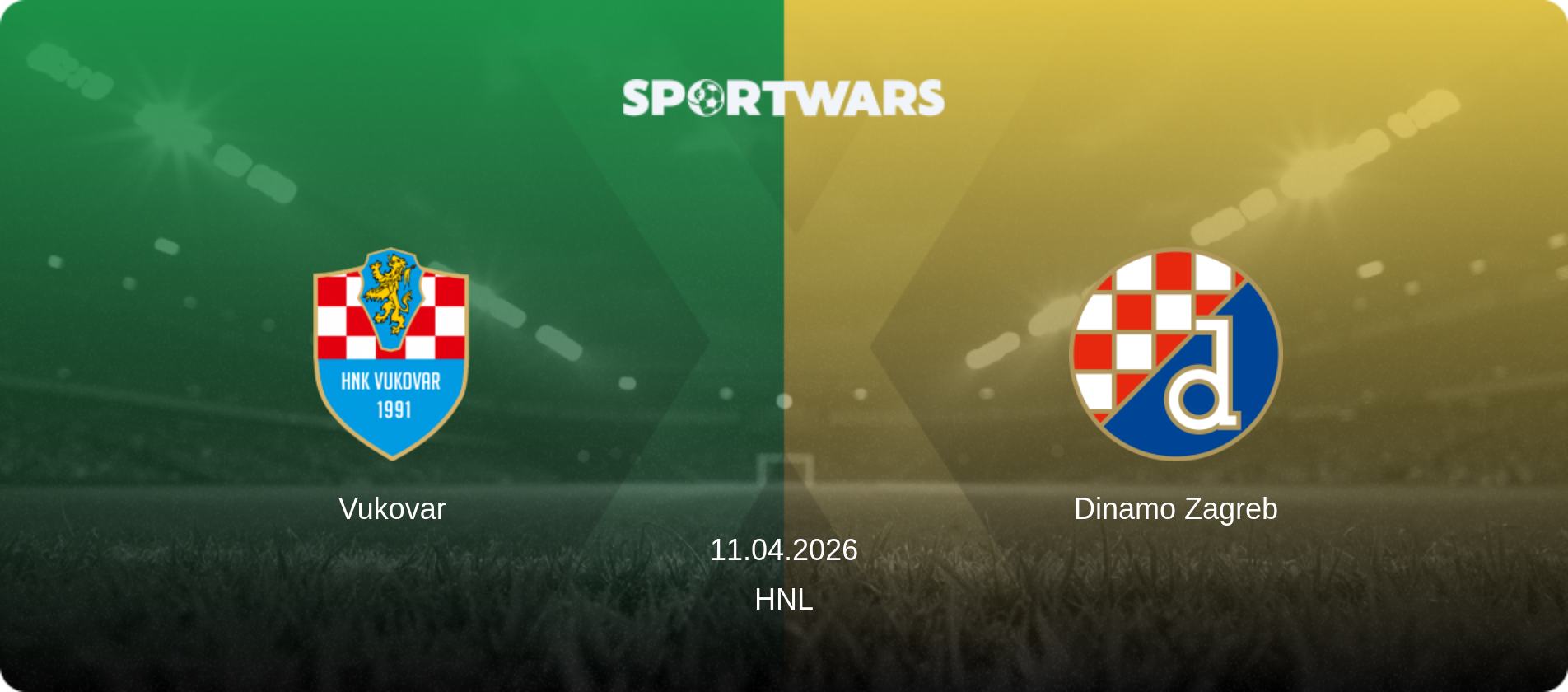 Vukovar — Dinamo Zagreb, 11.04.2026 — HNL (match preview)