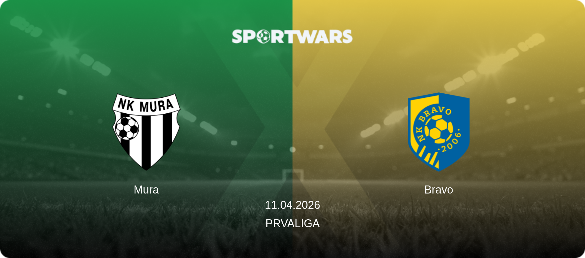 Mura — Bravo, 11.04.2026 — PrvaLiga (match preview)